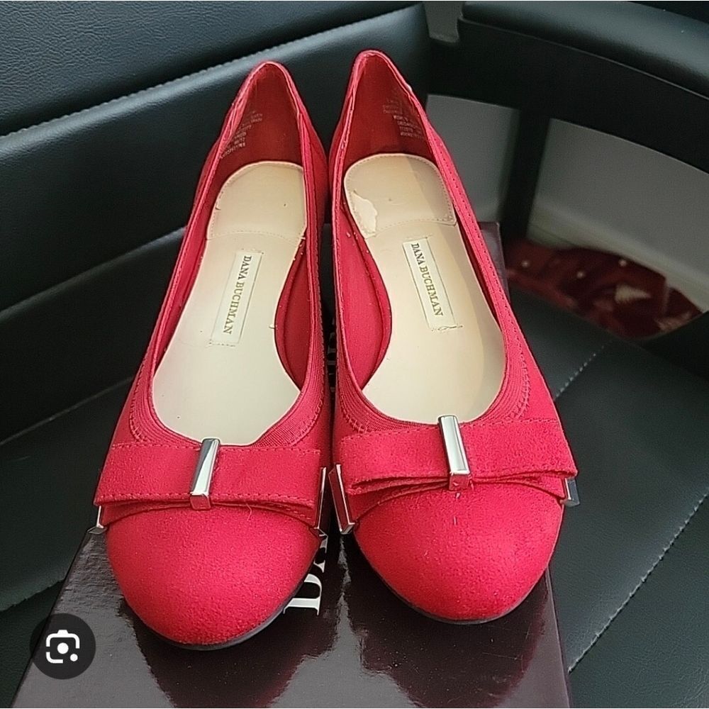 Dana Buchman 8 Darcy Red Dress Shoe - New